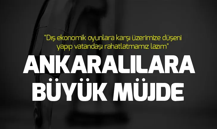 Ankarada suya yüzde 17 indirim