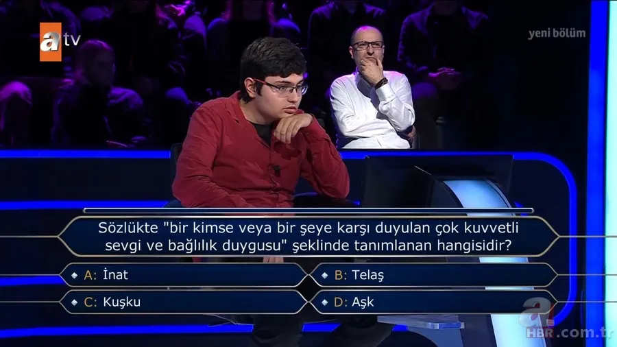 Milyoner'de ilginç anlar! Genç yarışmacı tarih sorusunda şoku yaşadı | Ödül çekini almadan gidiyordu... 6