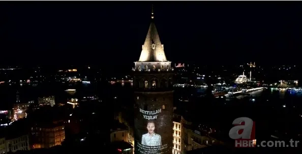 15 Temmuz kahramanları yad ediliyor! Haydarpaşa Gar Binası ve Galata Kulesi'nde mapping gösterileri... 6