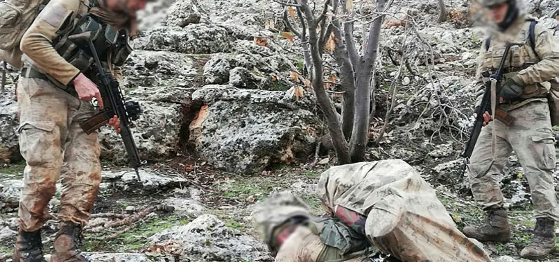 Son dakika: Mardin Bagok'da PKK'ya ait sığınaklarda patlayıcı ve çeşitli malzemeler ele geçirildi