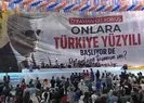 Erdoğan’a gençlerden pankart sürprizi