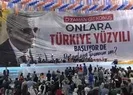 Erdoğana gençlerden pankart sürprizi