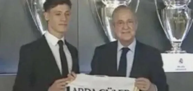 Arda Güler Real Madrid’e imzayı attı! İşte forma numarası