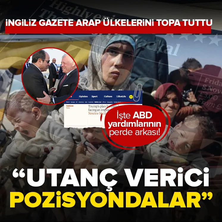 İngiliz gazeteden Arap ülkelerine Gazze eleştirisi