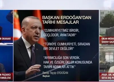 Başkan Erdoğan’dan tarihi mesajlar