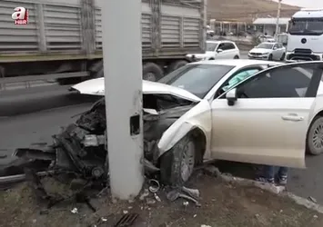 Malatya'da araçlar çarpıştı: 2 yaralı