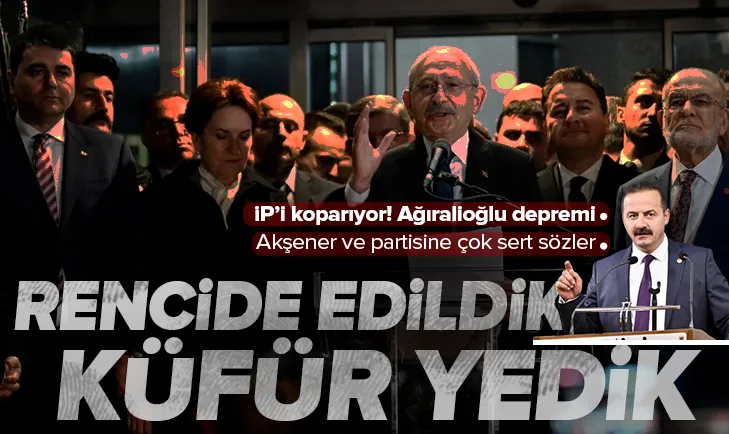 İP’te deprem! Akşener ve partiye sert sözler