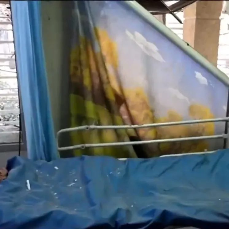 A Haber Tahran’dan görüntüledi! Gülistan Sarayı ve Mütaharri Hastanesi zarar gördü: Polis merkezi yıkıldı