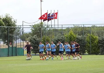 Trabzonspor'da yeni sezon hazırlıklarını sürüyor!