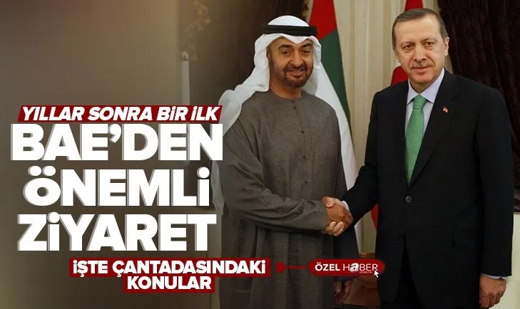 Birleşik Arap Emirlikleri’nden önemli ziyaret! BAE Prensi Muhammed bin Zayed Türkiye’ye geliyor | İşte Zayed’in çantasındaki başlıklar