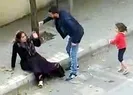 Gaziantepte sokak ortasında eşini döven Emrah Çilo tutuklandı