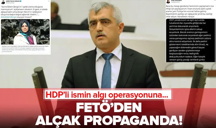 FETÖ’den çıplak arama propagandası!