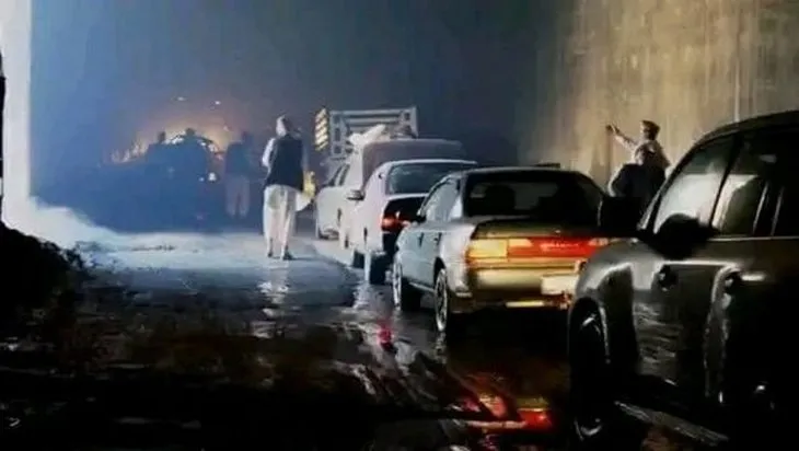 Afganistan’da korkunç kaza! Salang Tüneli’nde yakıt tankeri patladı
