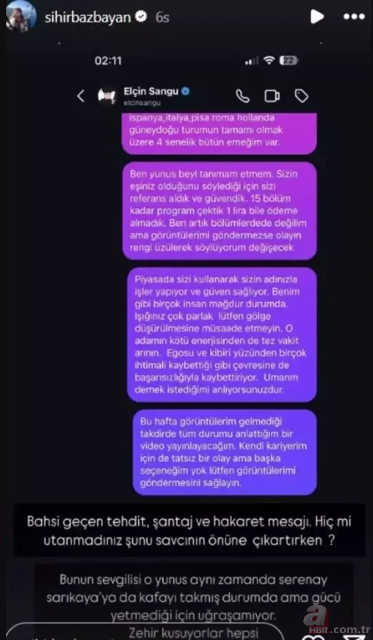 Fenomen Sihirbazbayan ifşa etti! Elçin Sangu ve sevgilisi hakkında bomba iddia 6