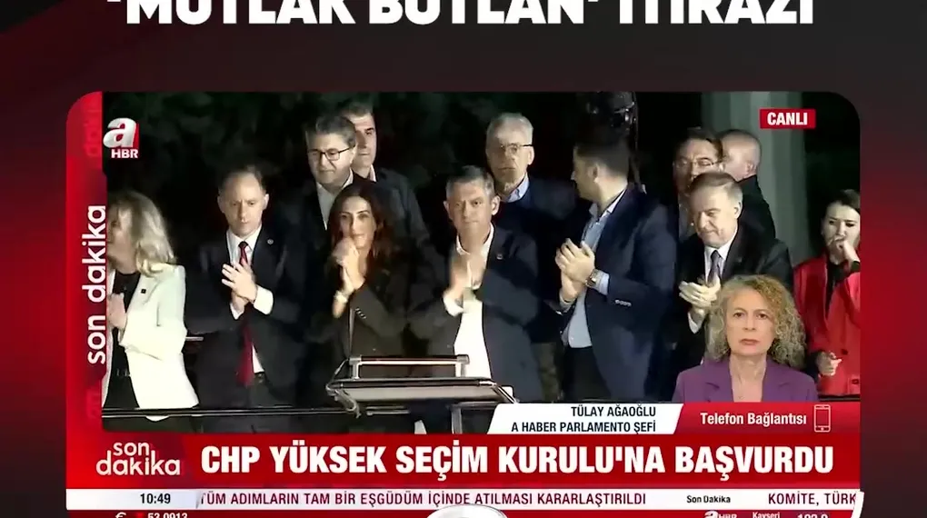 CHP YSK'YA BAŞVURDU