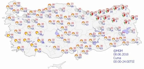 Meteoroloji'den son dakika hava durumu tahmini! Bugünden itibaren başlıyor... - 4