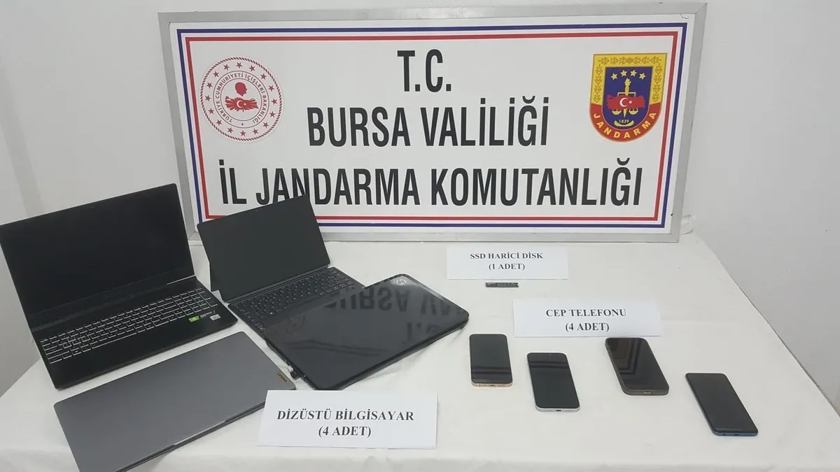 Bursa'da yasa dışı bahis operasyonu: 4 gözaltı