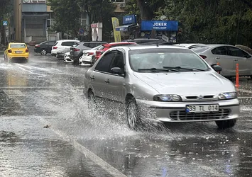 Kırklareli'nde sağanak etkili oldu
