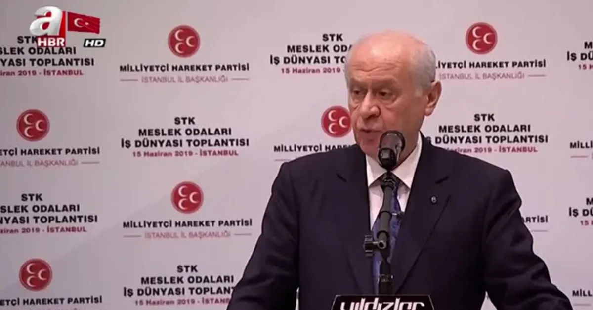 Devlet Bahçeli İstanbul seçmenine seslendi
