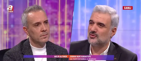 AK Parti İstanbul İl Başkanı Osman Nuri Kabaktepe’den İmamoğlu’na sert tepki