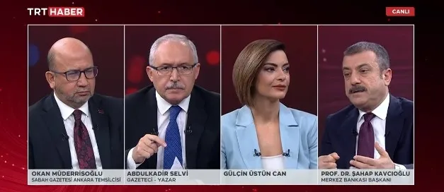 Merkez Bankası Başkanı Şahap Kavcıoğlu’ndan DÖVİZ ve ENFLASYON açıklaması