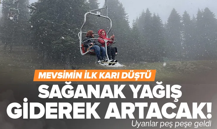 Meteoroloji’den yeni uyarı! Sağanak yağış...