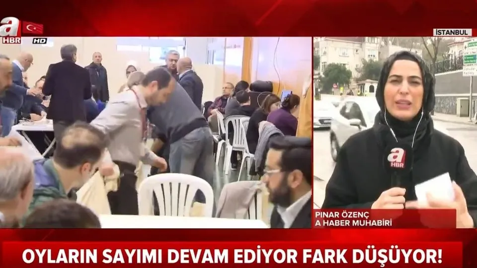 YSK’nın anlık sonuçlarında İstanbul’da son durum ne? A Haber muhabiri 7 Nisan Pazar günü son verileri canlı yayında açıkladı