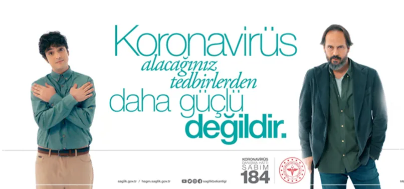 Koronavirüse salgınına karşı Sağlık Bakanlığı yeni kamu spotları hazırlattı