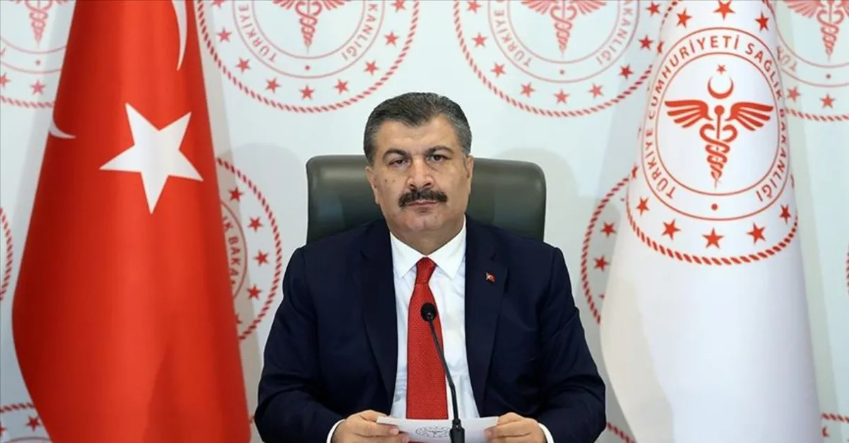 Sağlık Bakanı Fahrettin Koca'dan grip aşısı açıklaması