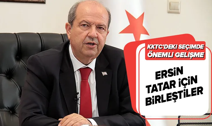 KKTCdeki Cumhurbaşkanlığı seçiminin ikinci turunda Ersin Tatara destek