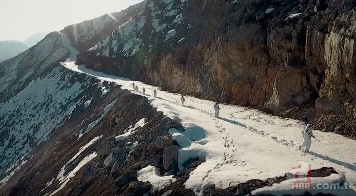 Mehmetçik’ten karlı Tunceli dağlarında kusursuz görev! Vatan size minnettar