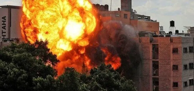 Siyonist İsrail cami ve hastaneleri vuruyor! Katliamı dünya izliyor
