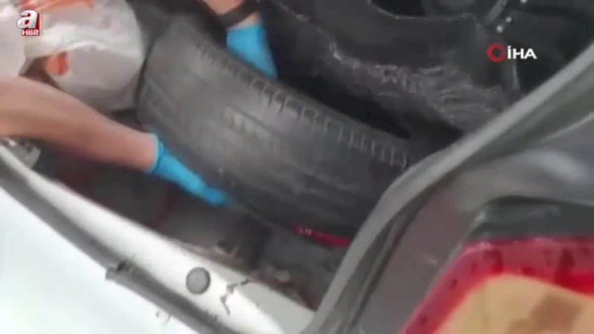 Batman'da 44 kilo kaçak nargile tütünü ele geçirildi