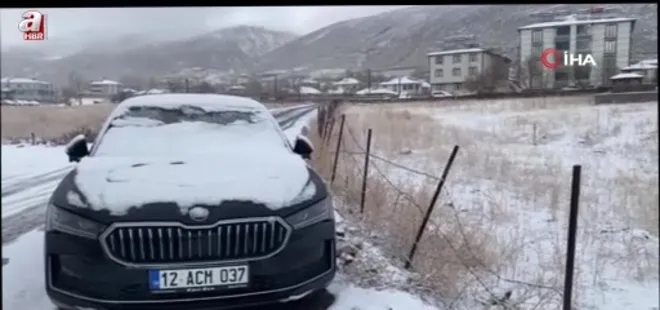 Bingöl Karlıova beyaza büründü