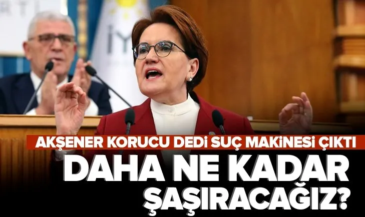 İYİ Parti Genel Başkanı Meral Akşener’in ’korucu’ yalanı ortaya çıktı