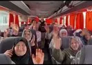 Hacı adayları kutsal topraklara uğurlandı