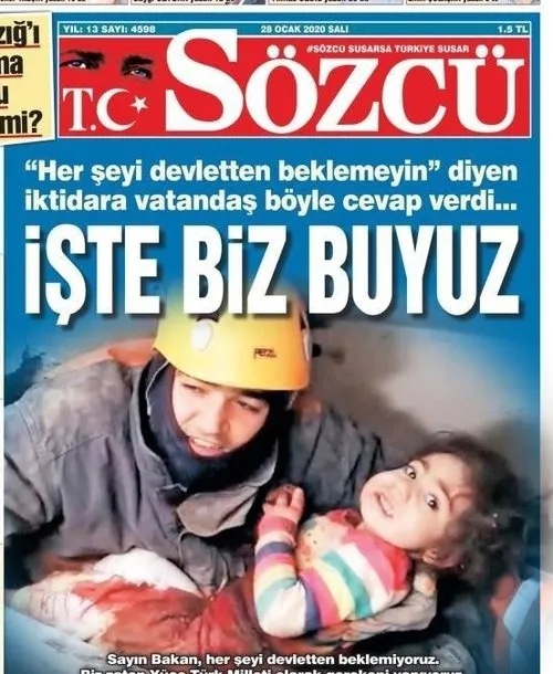 Sözcü’den yine provokasyon! Yalanlarına depremi de alet ettiler