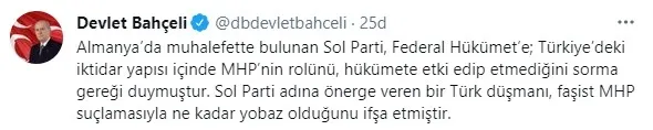 MHP Genel Başkanı Devlet Bahçeli'den son dakika açıklamaları: Alman Sol Partisi’nin Kandil ve Pensilvanya’yla bağı... - 3