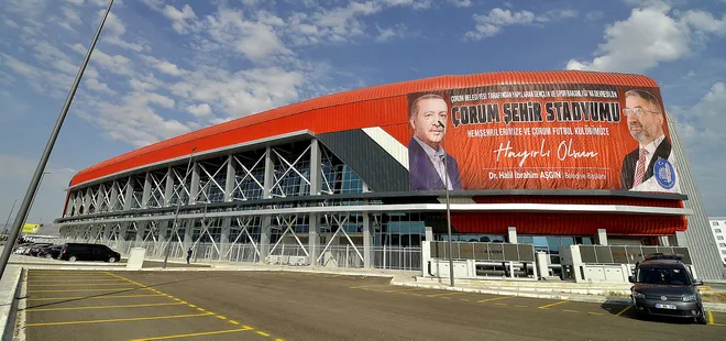 Çorum Şehir Stadı açıldı