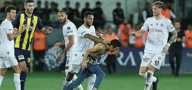 Son dakika | Savcılık harekete geçti! Ankaragücü Beşiktaş maçında sahaya giren saldırgan hakkında iddianame düzenlendi