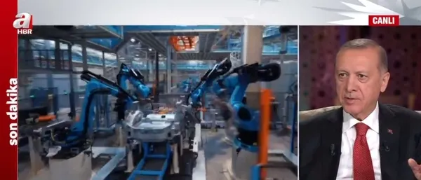 Başkan Erdoğan'dan Kemal Kılıçdaroğlu'na Togg göndermesi! "İşte fabrika işte otomobil! Muhalif medya takdir etti" - 3