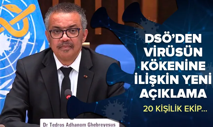 DSÖden virüsün kökenine ilişkin flaş hamle!