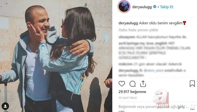 Derya Uluğ Instagram'dan paylaştı büyük beğeni geldi 2