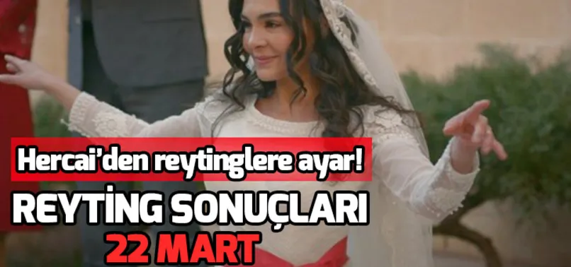 Reyting sonuçları 22 Mart 2019 Cuma! Hercai reyting sıralamasını altüst etti!