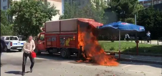 CHP’li belediyenin zulmüne dayanamadı kamyonu ateşe verdi!