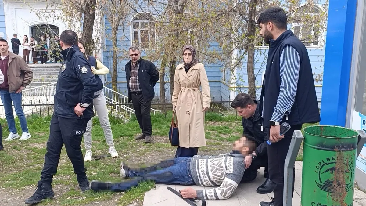Ağrı’da adliye önünde silahlı saldırı: Kayınbirader eniştesine kurşun yağdırdı