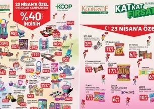 Tarım Kredi'de 23 Nisan'da çocuklara özel katalog müjdesi! Oyuncaklar %40 daha ucuz