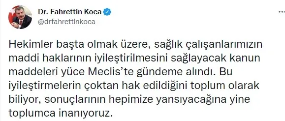 Son dakika: Doktorlara ek gösterge müjdesi! Maaşlar zamlandı
