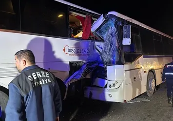Sinop’ta feci kaza! İki otobüs çarpıştı: 12 yaralı