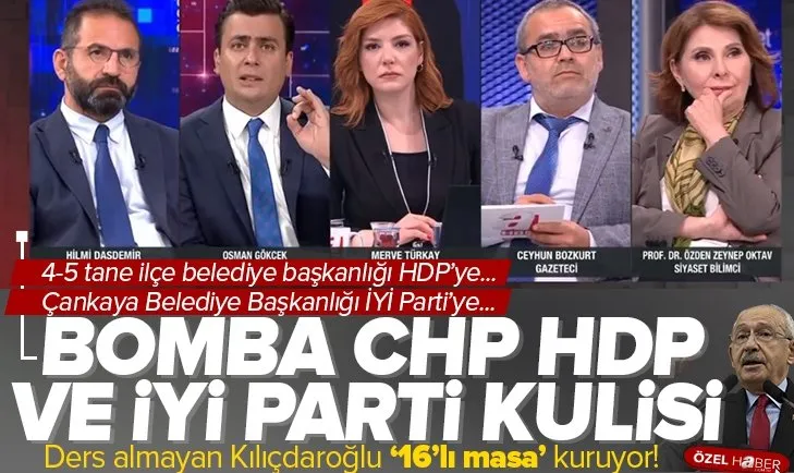Gökçek’ten bomba CHP, HDP ve İYİ Parti kulisi